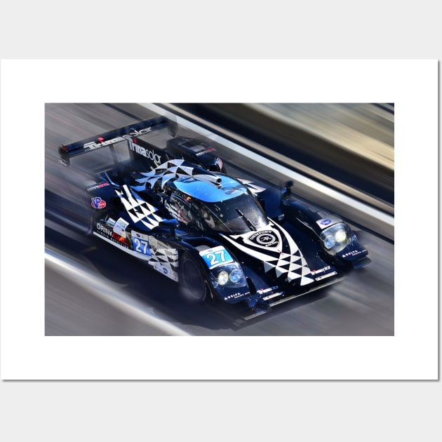 Endurance - Dempsey Racing Lola-Judd Wall Art by DeVerviers